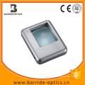LED Lighted Rectangular LED Lighted Magnifier Easy Pocket Magnifying Glass (BM-MG9025)